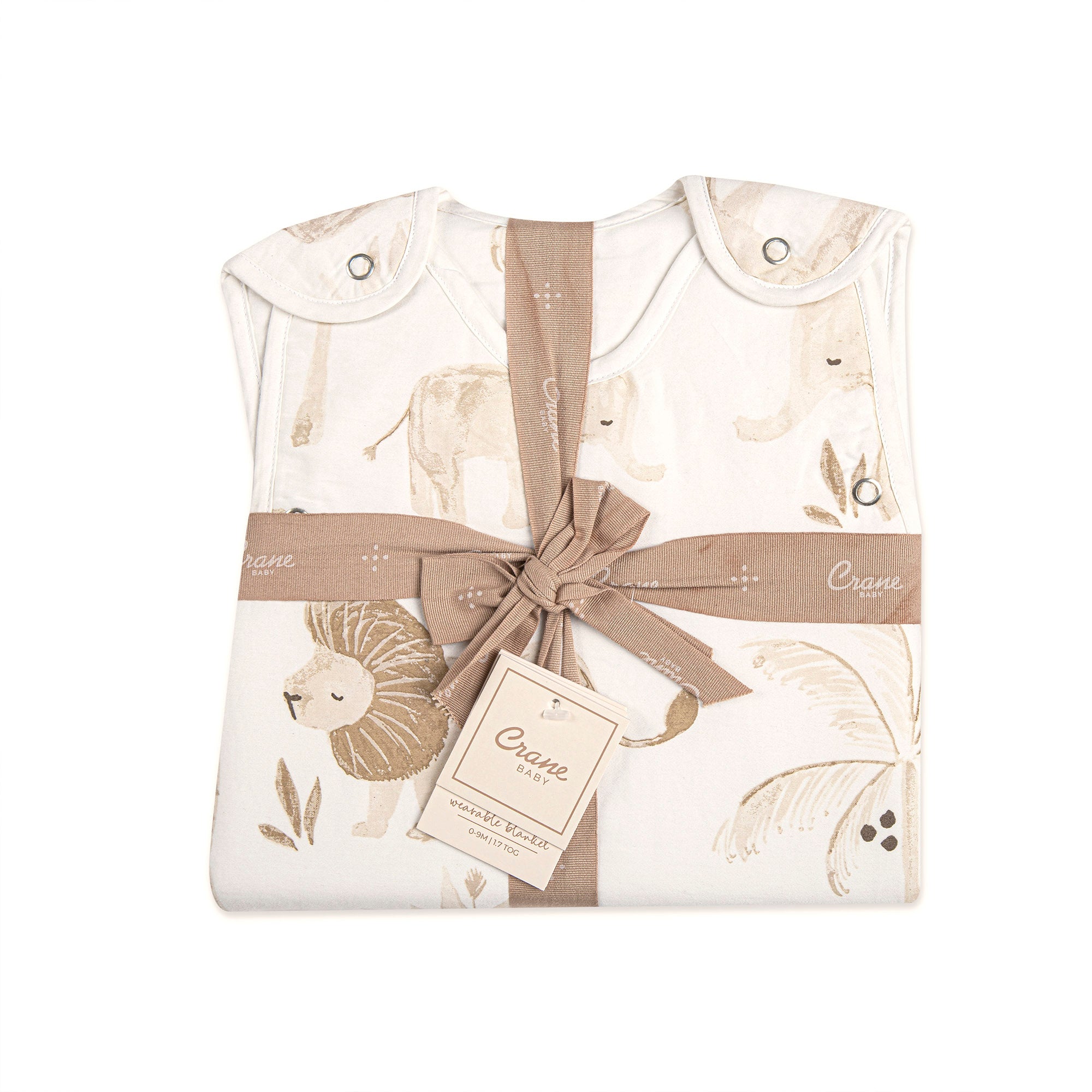 Kendi Wearable Blanket 0-9mo. (Cotton Sateen Kendi Print)