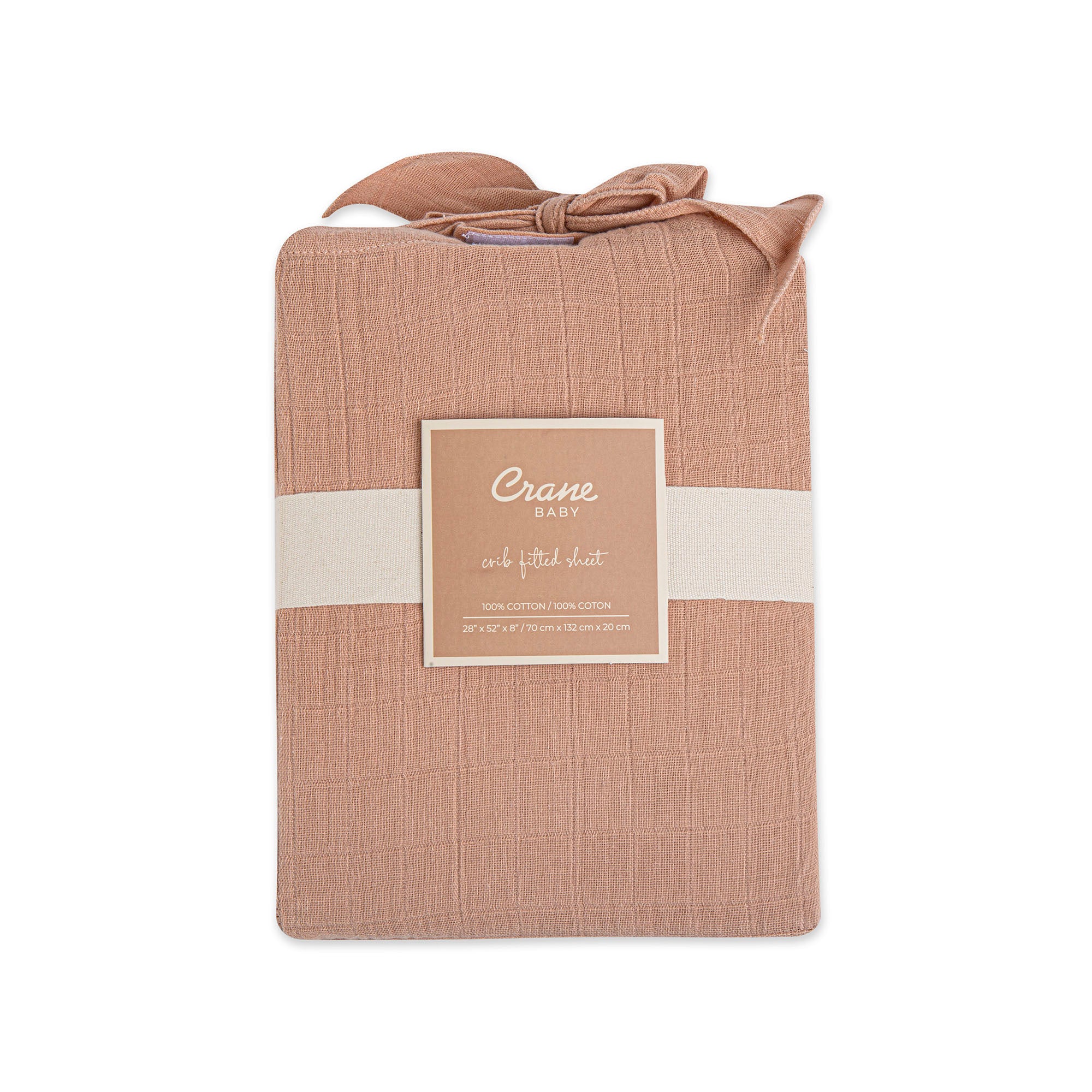 Crib Fitted Sheet – Copper