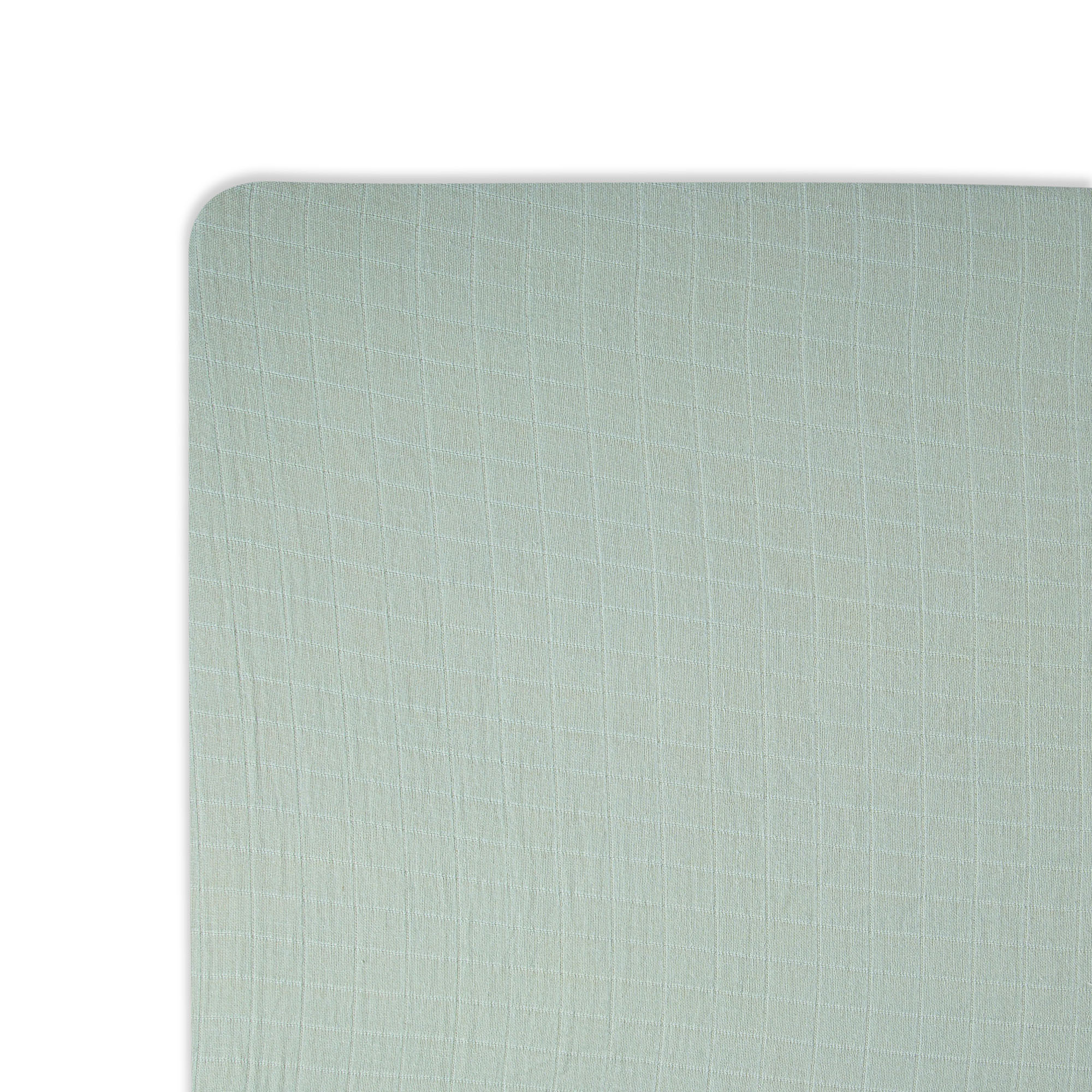 Crib Fitted Sheet – Evergreen