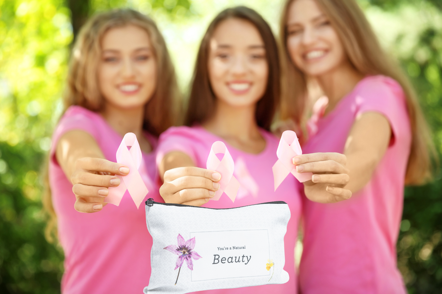 Breast Cancer Awareness Gift Box - Hope For A Warrior / A Survivor - This Is A Support Care Pamper Package - All Natural