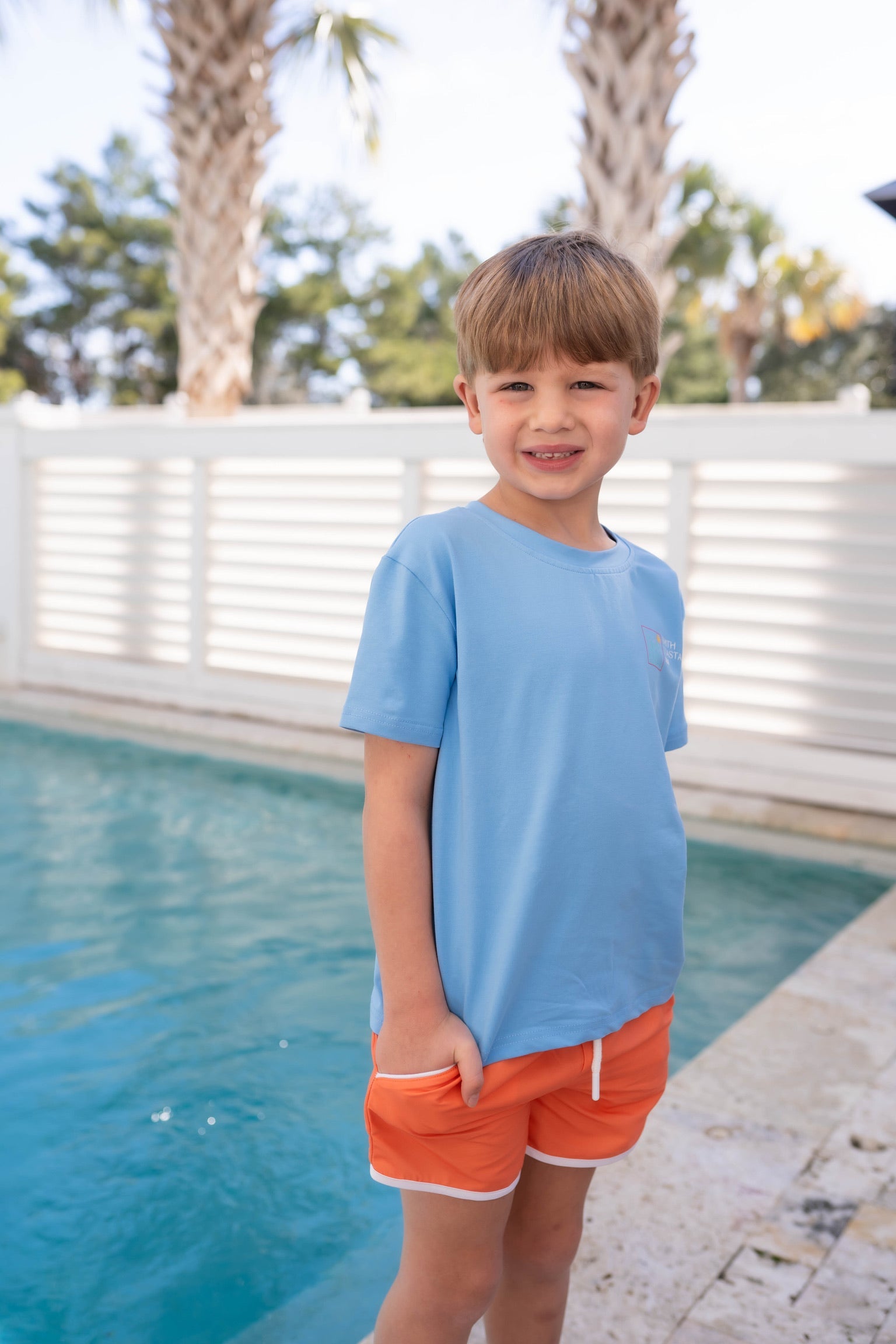 Tangerine Swim Shorts