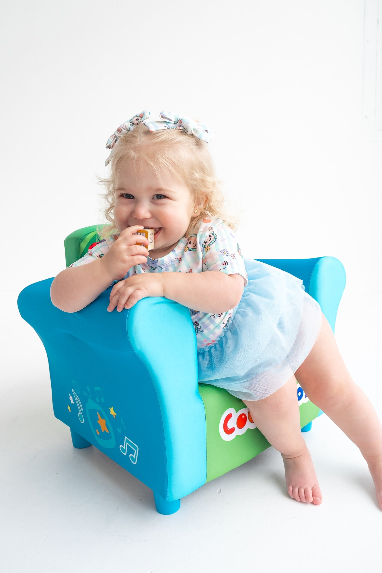 Dream Big Little Co X Cocomelon Springtime Melon Dream Bow Hair Clips