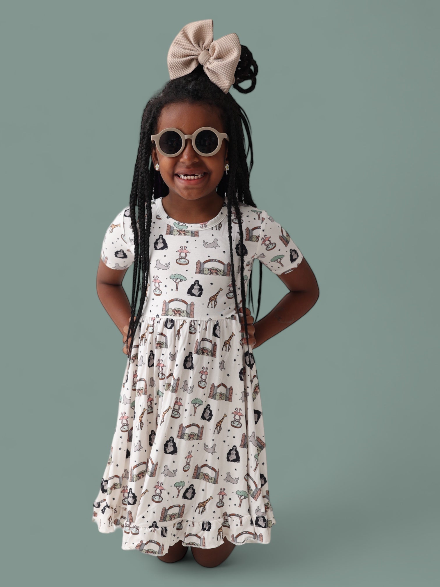 Exclusive Zoo Adventures Dream Ruffle Dress