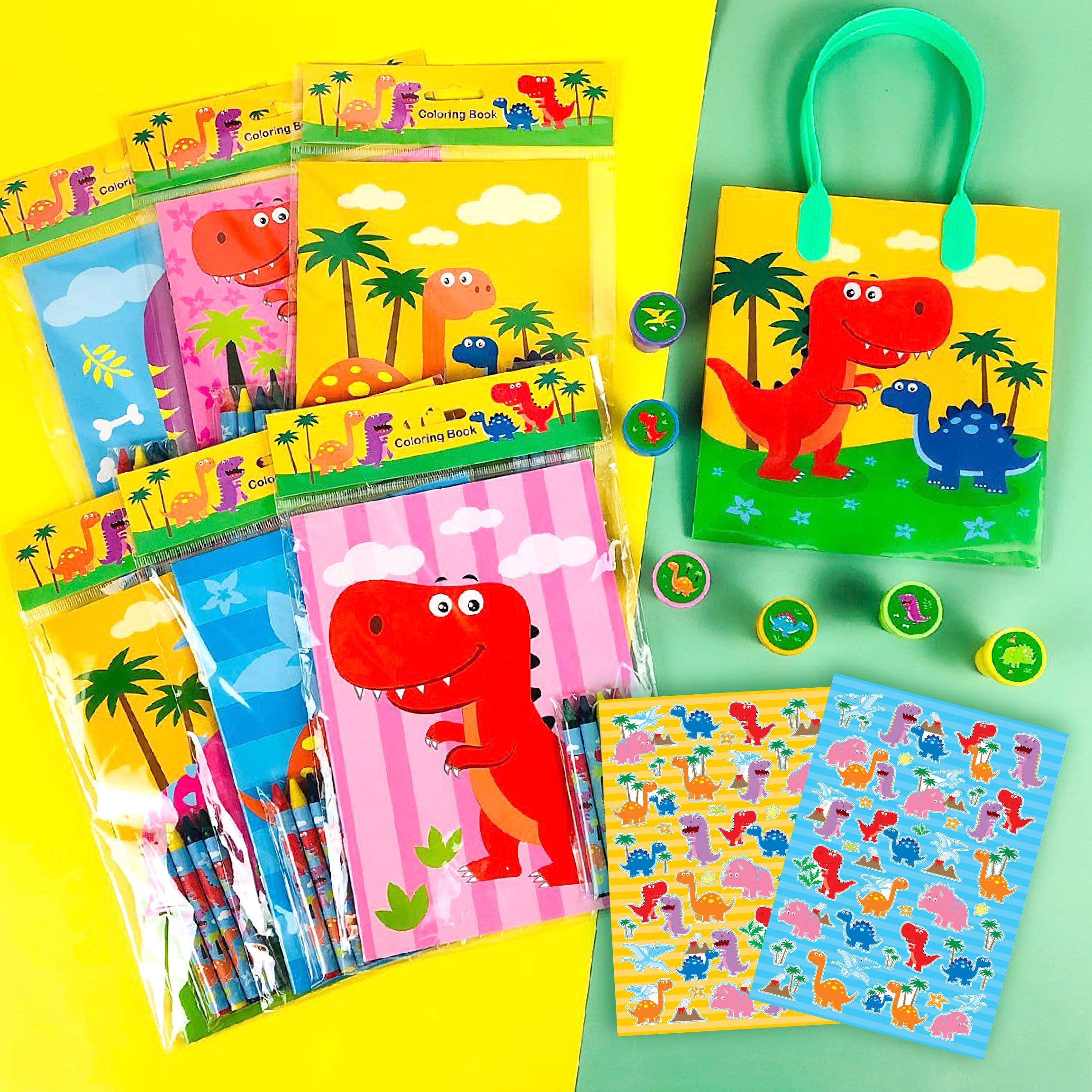 Dinosaur Party Favor Bundle For 12 Kids