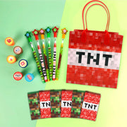 Pixels Miner Themed Party Favor Bundle For 12 Kids