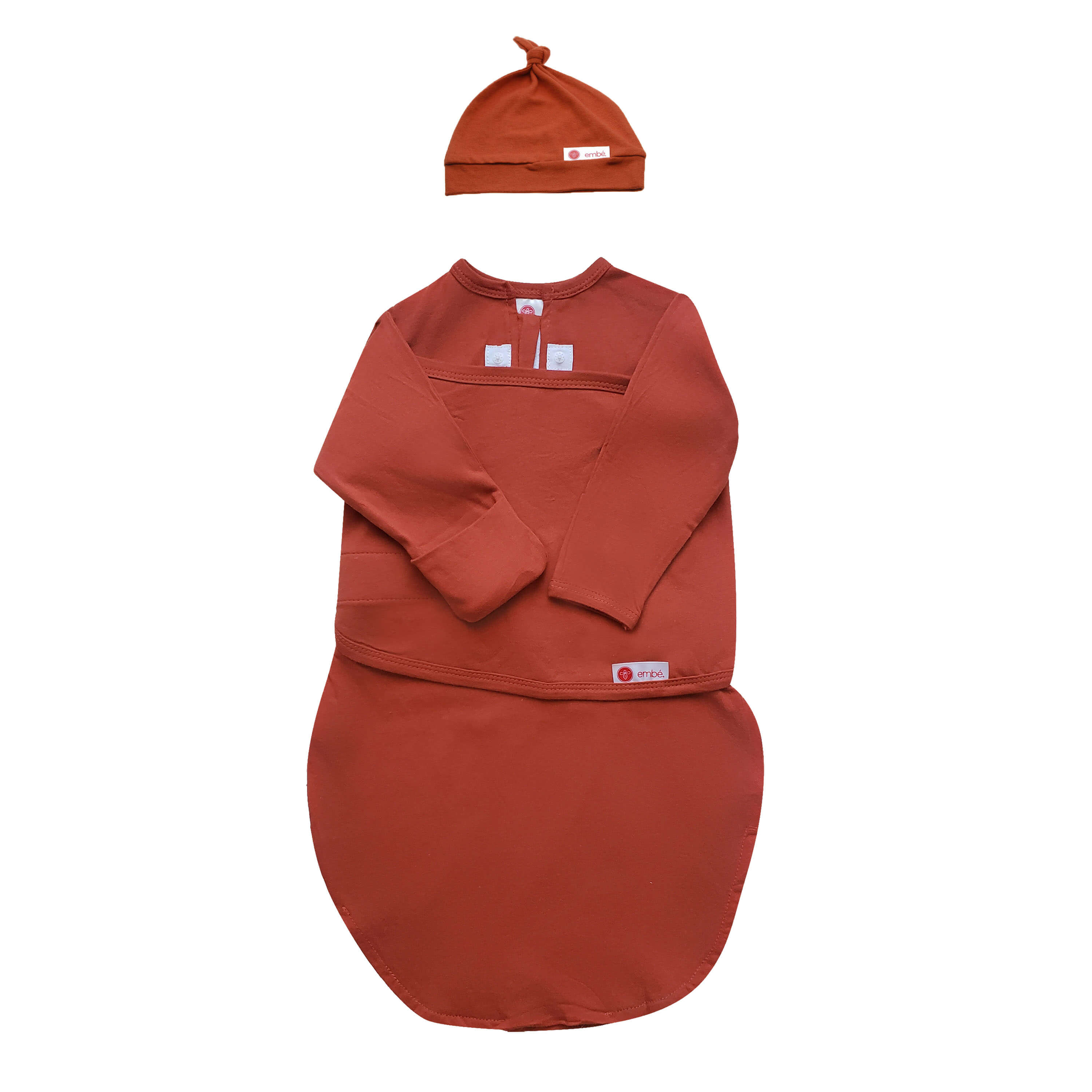 Hat + Long Sleeve Swaddle Bundle