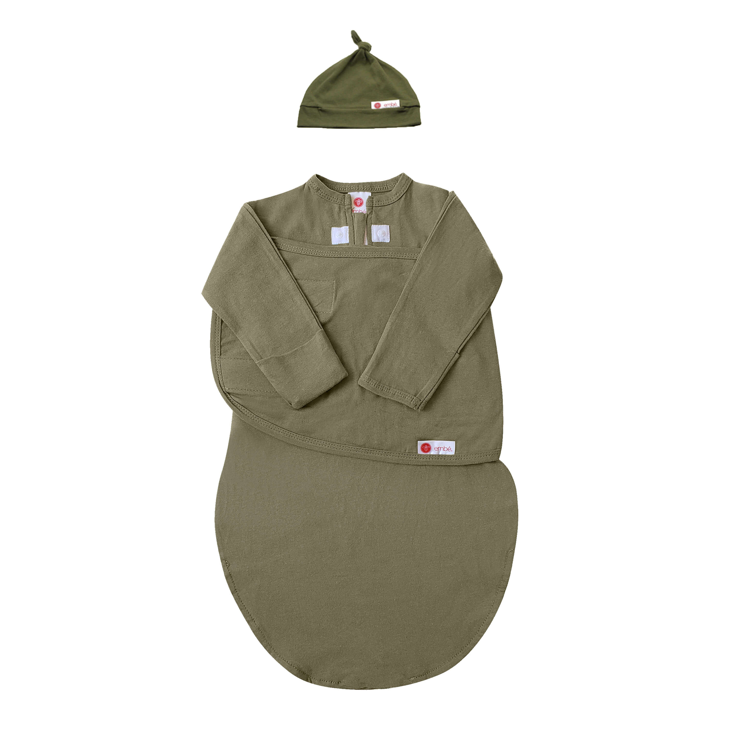 Hat + Long Sleeve Swaddle Bundle