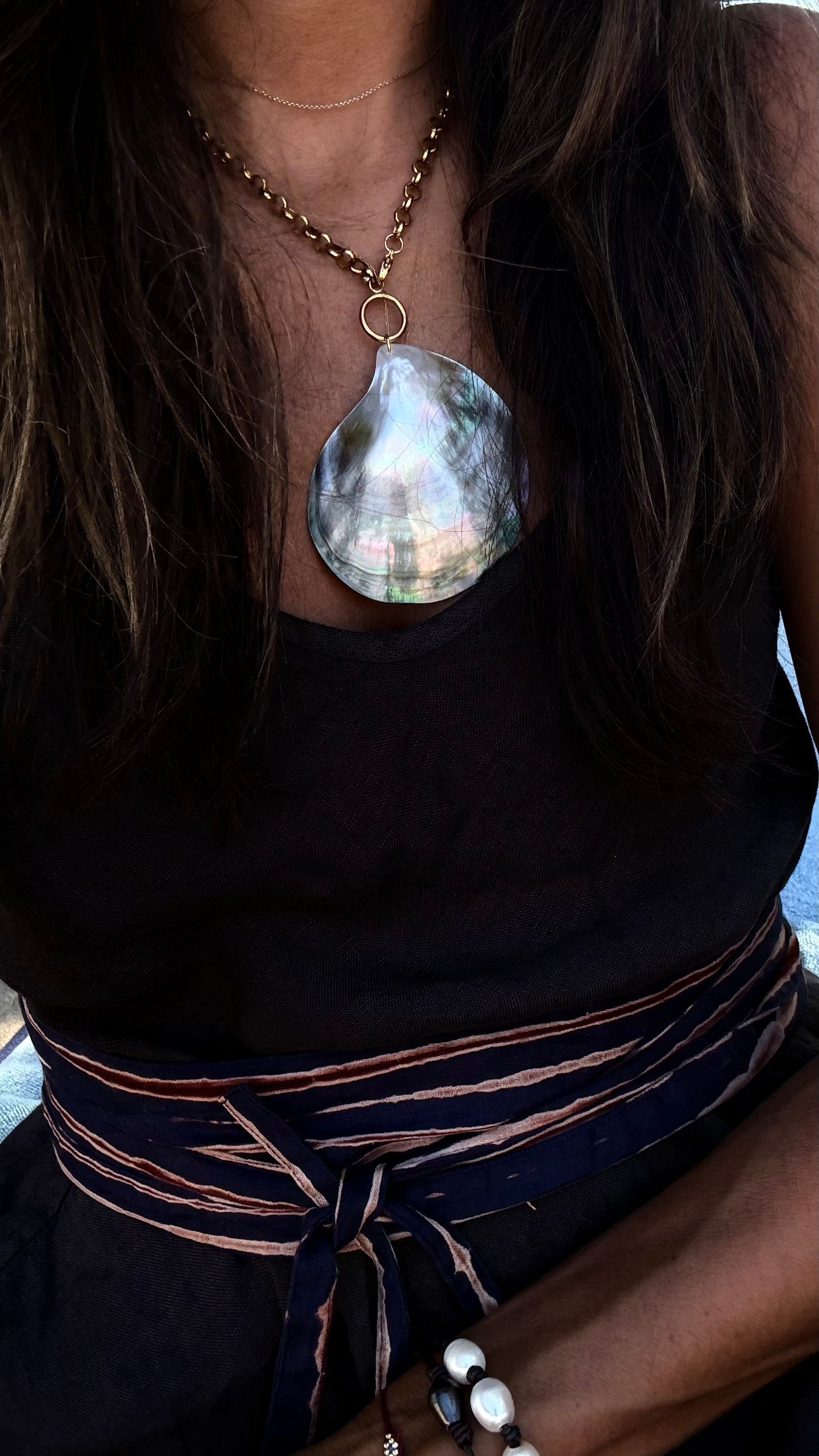 Rosalia Seashell Chain Necklace