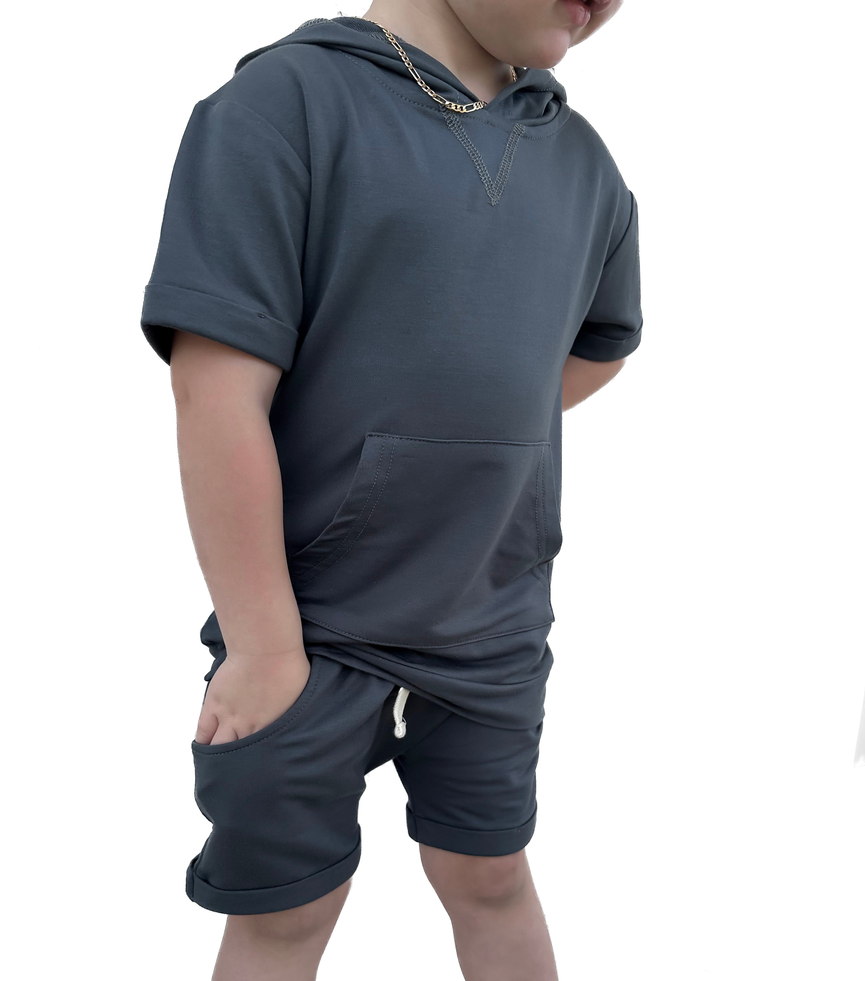 Bamboo Harem Shorts - Malibu