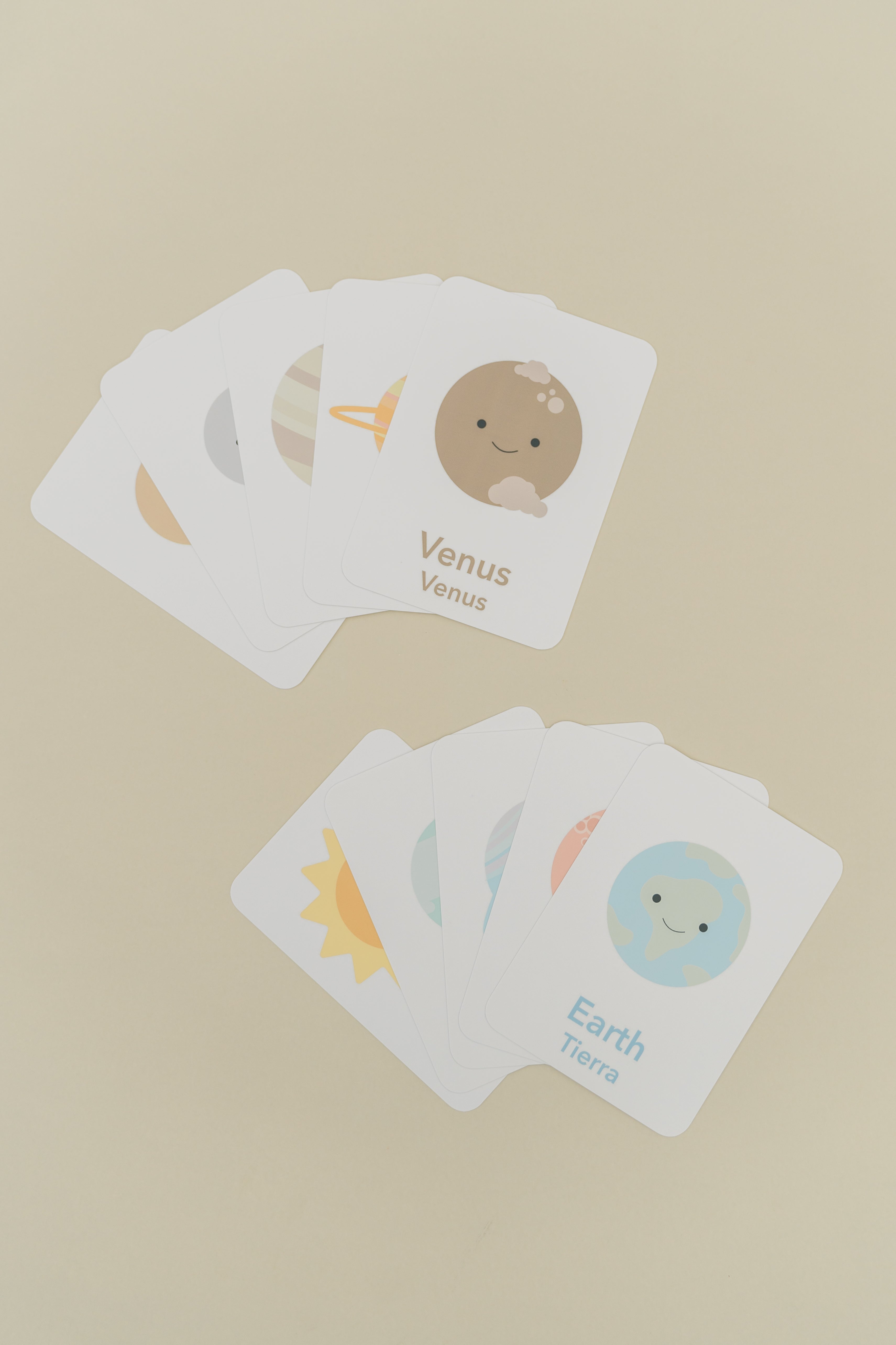 Space Planet Flashcards