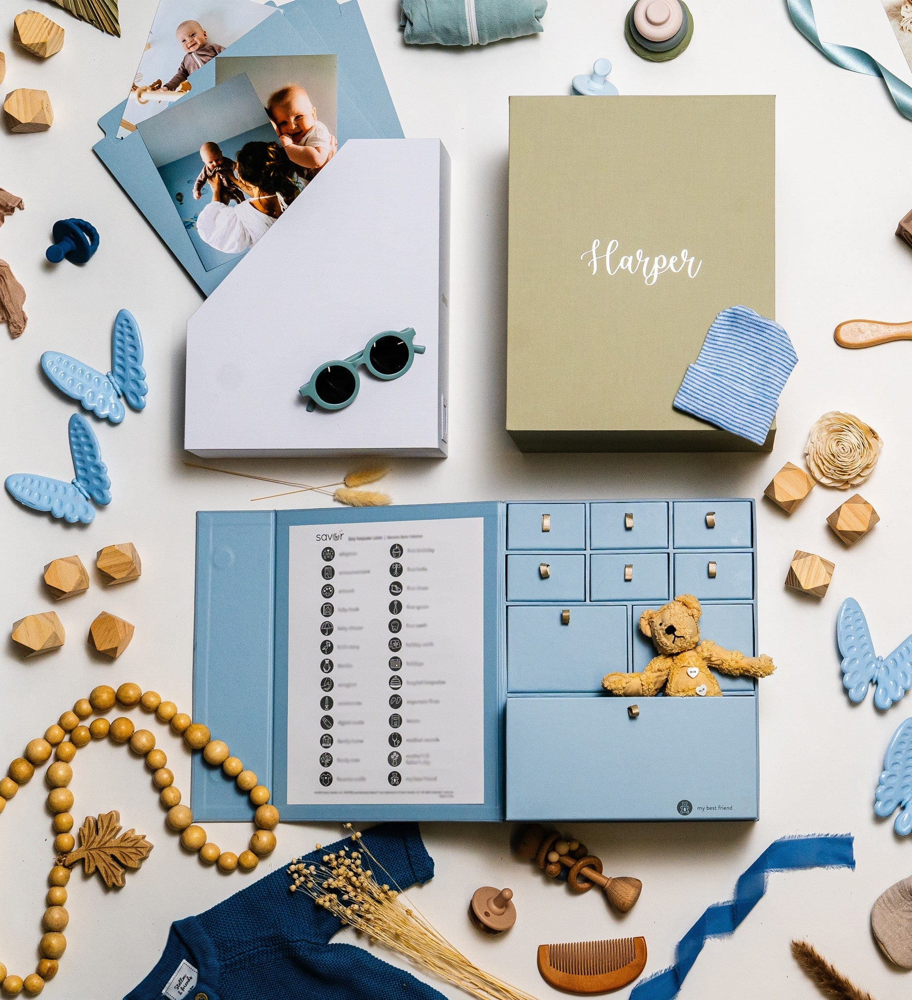 Baby Deluxe Keepsake Box