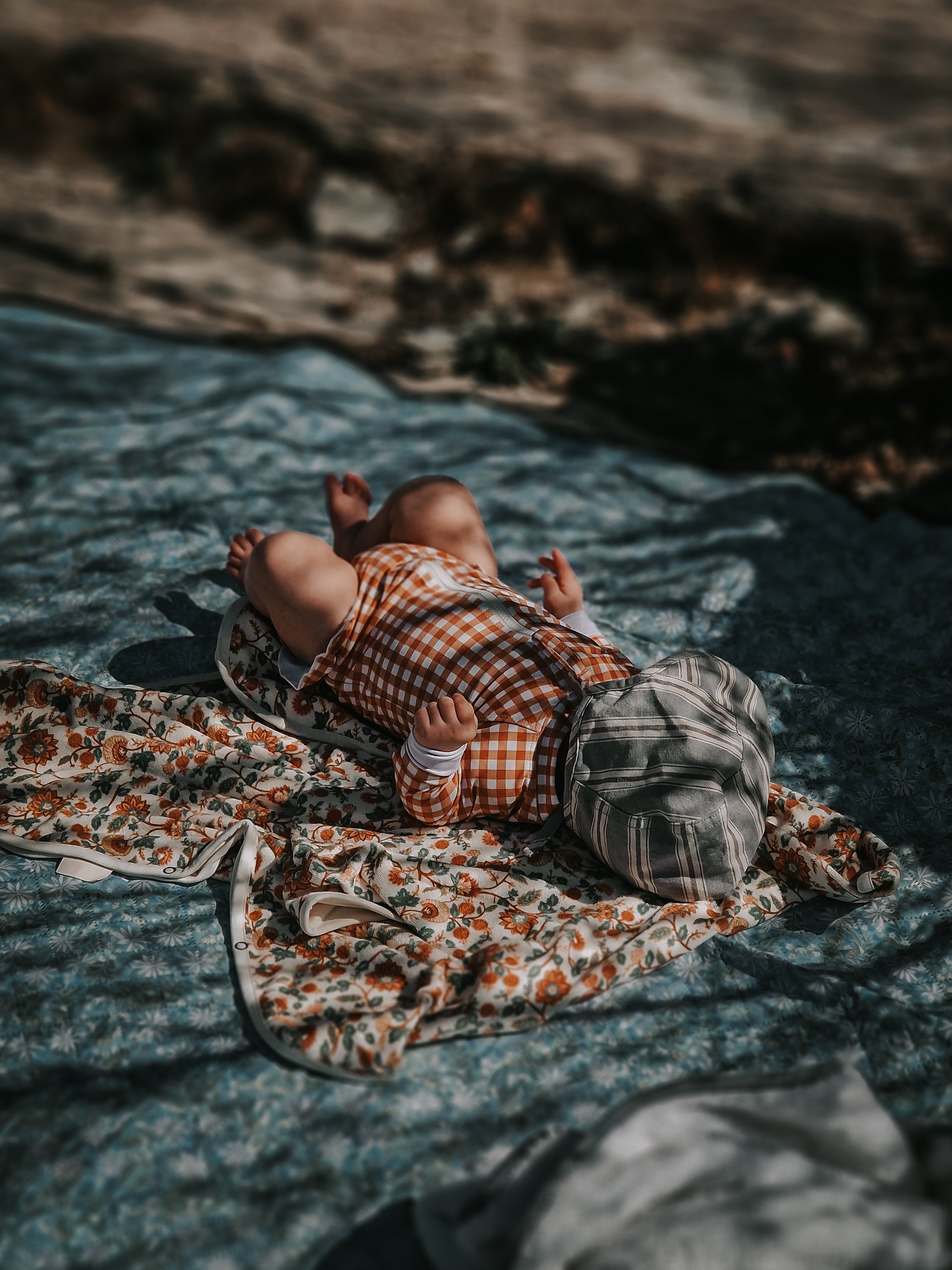 Bathing Towel Poncho | Organic Cotton - In Bloom