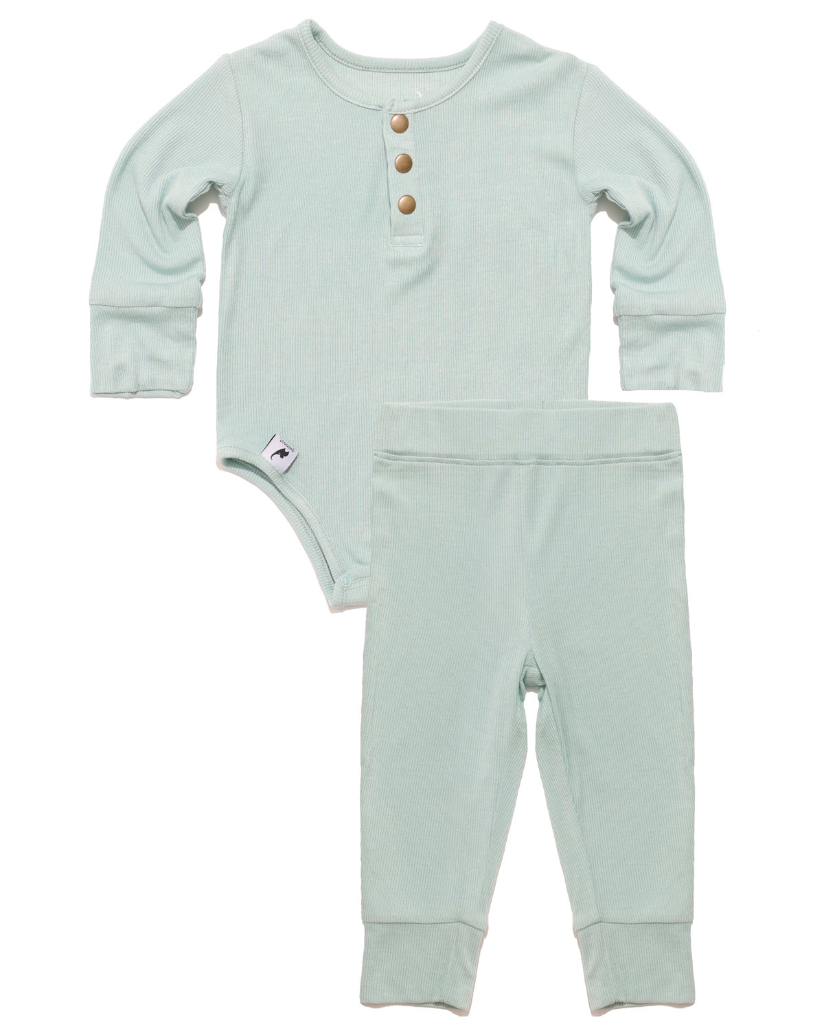 Ocean Ribbed Two-piece Set