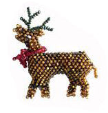 Reindeer Brooch