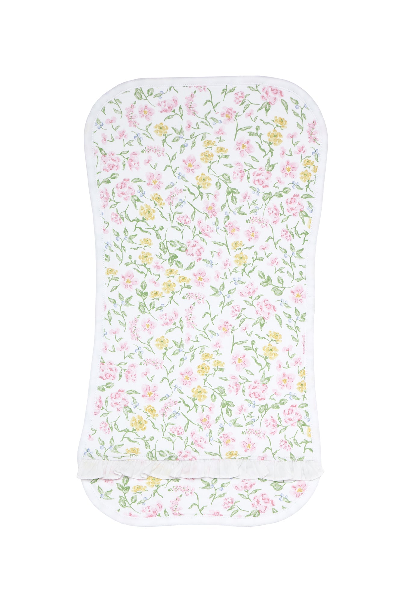 Berry Wildflowers Baby Burp Cloth