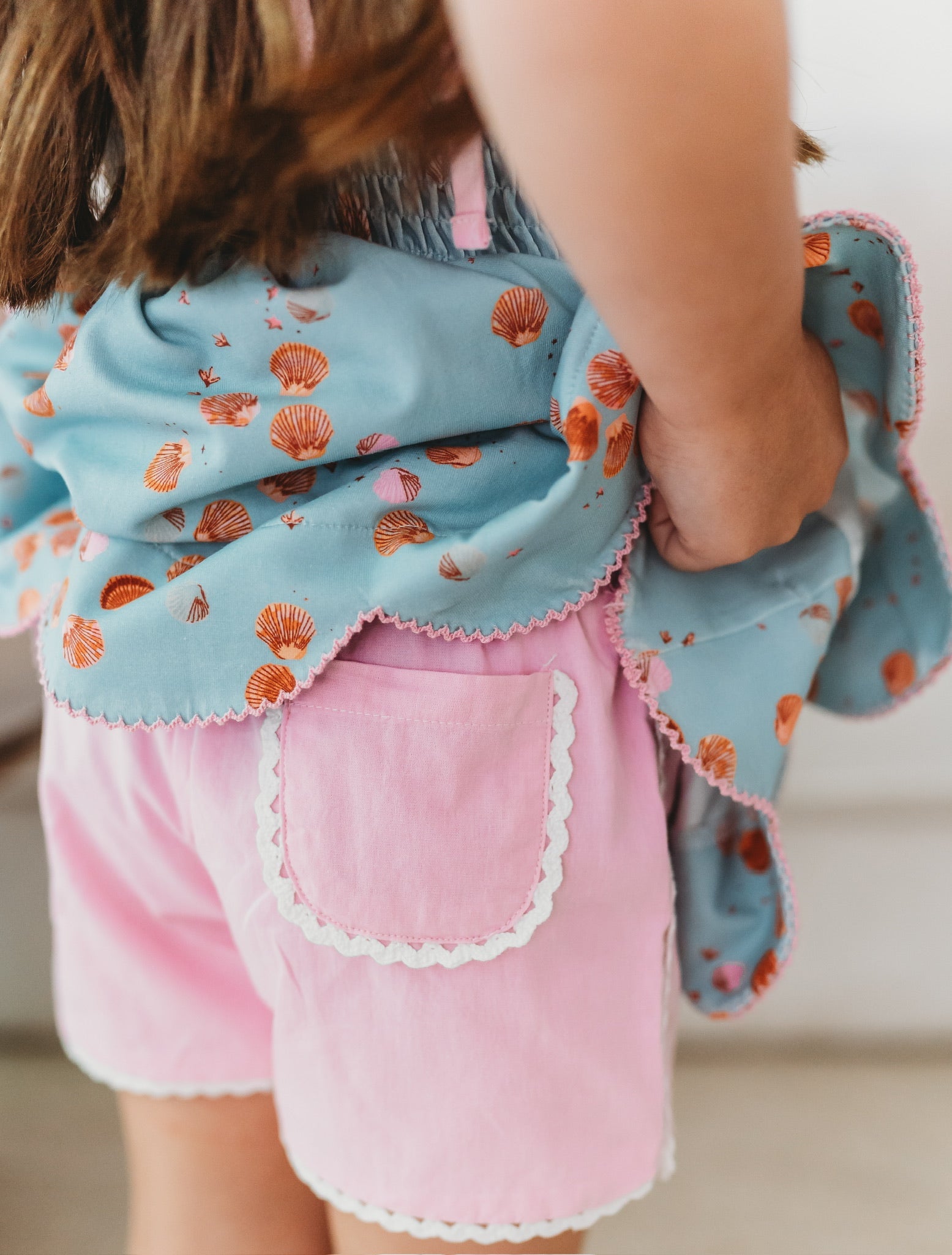 Mermaid Magic Scallop Tunic Set