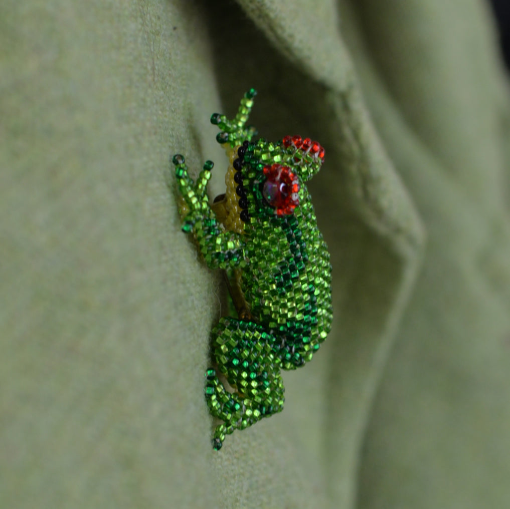 Frog Brooch