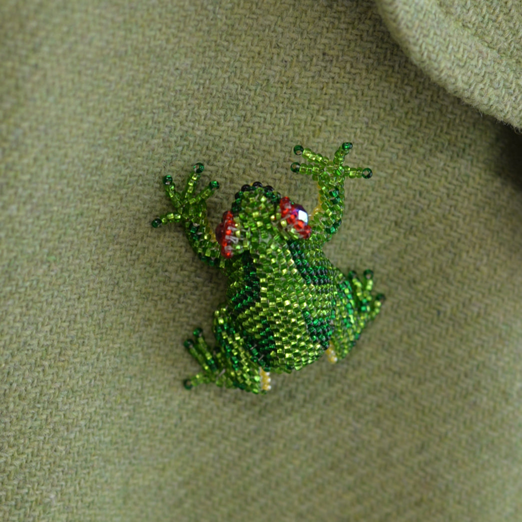 Frog Brooch