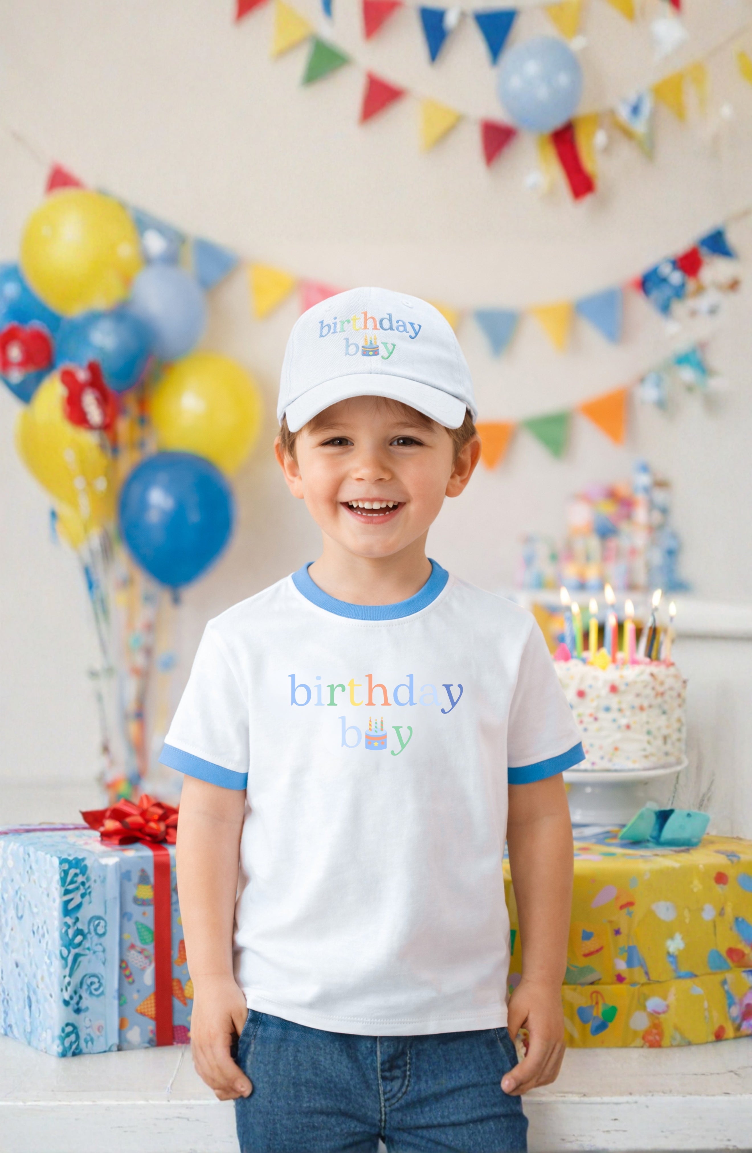Birthday Boy Baseball Hat (baby/toddler, Youth)