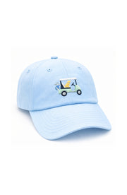 Dog In Golf Cart Baseball Hat
