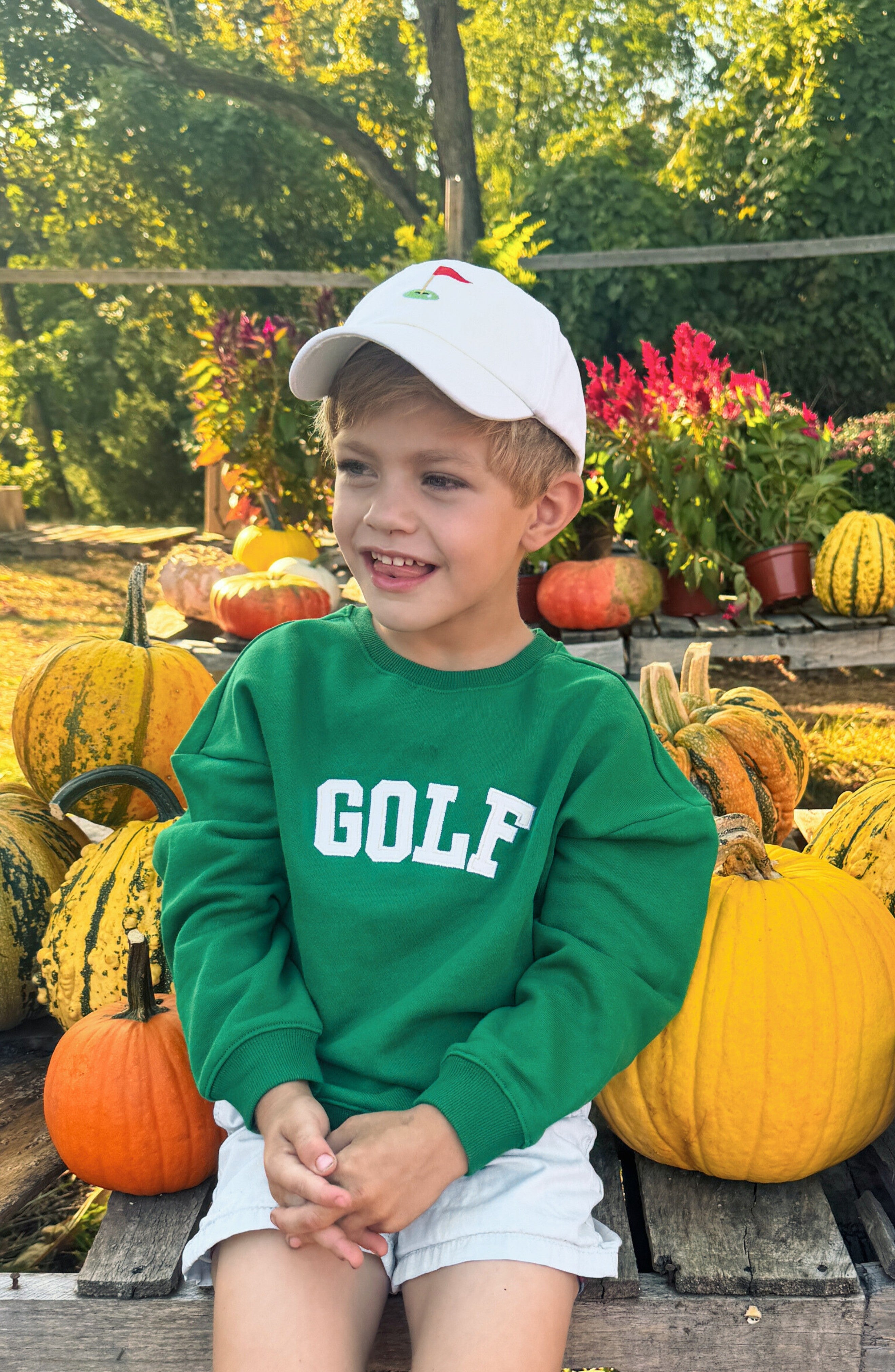 Golf Flag Baseball Hat (baby, Youth)