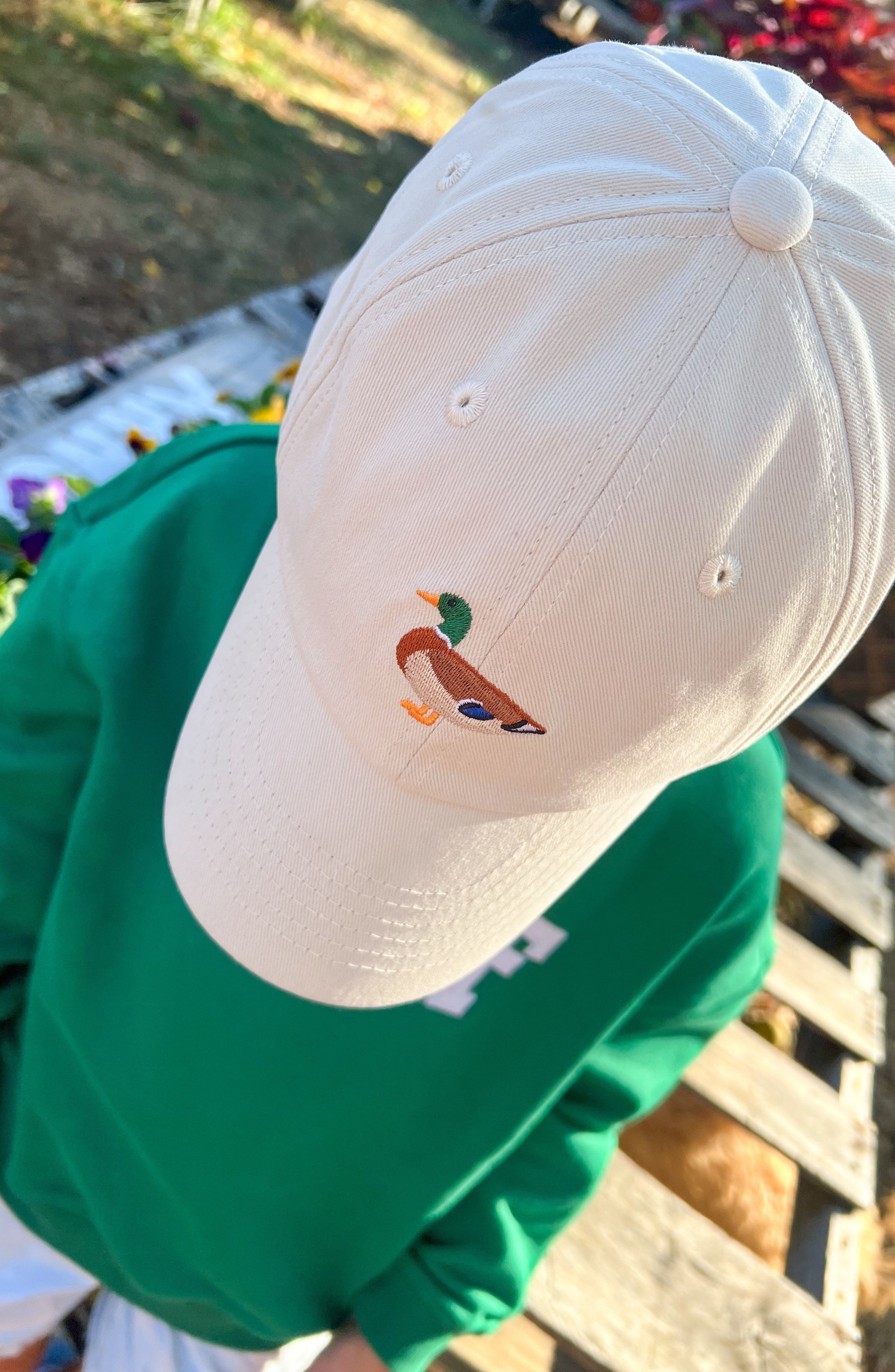 Khaki Mallard Baseball Hat (baby/toddler, Youth)