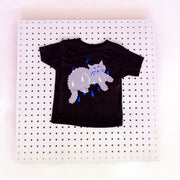 Kids Sad Cloud Cat T-shirt
