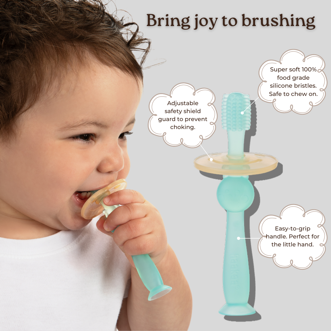 Haakaa 360° Silicone Toothbrush 1 Pk