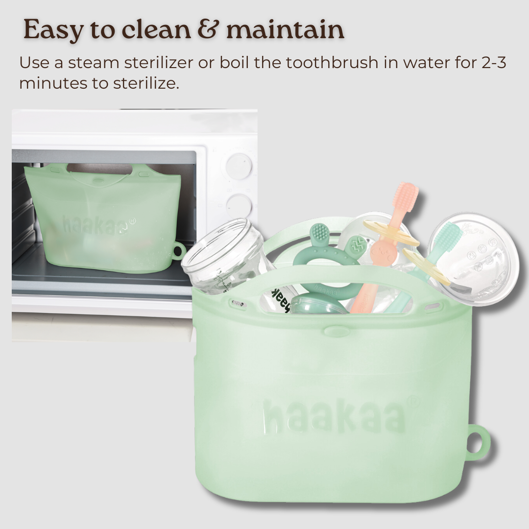 Haakaa 360° Silicone Toothbrush 1 Pk
