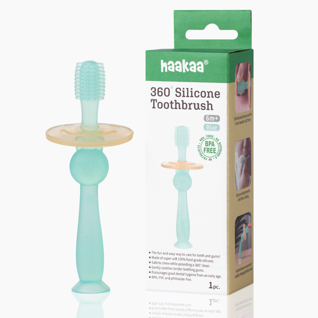 Haakaa 360° Silicone Toothbrush 1 Pk