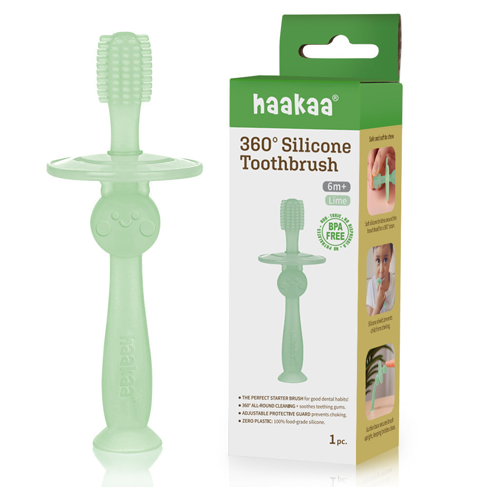 Haakaa 360° Silicone Toothbrush 1 Pk