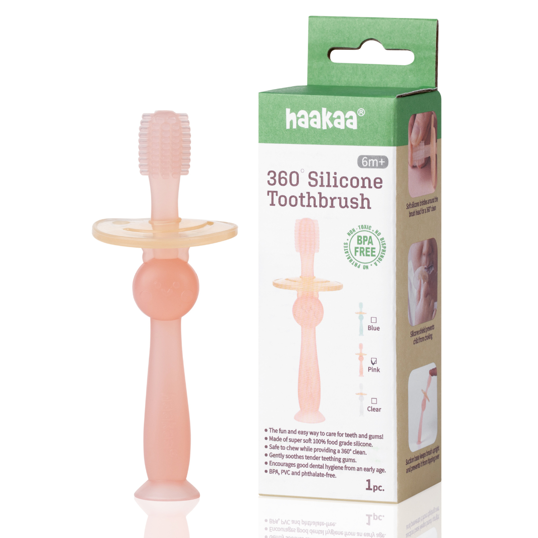 Haakaa 360° Silicone Toothbrush 1 Pk