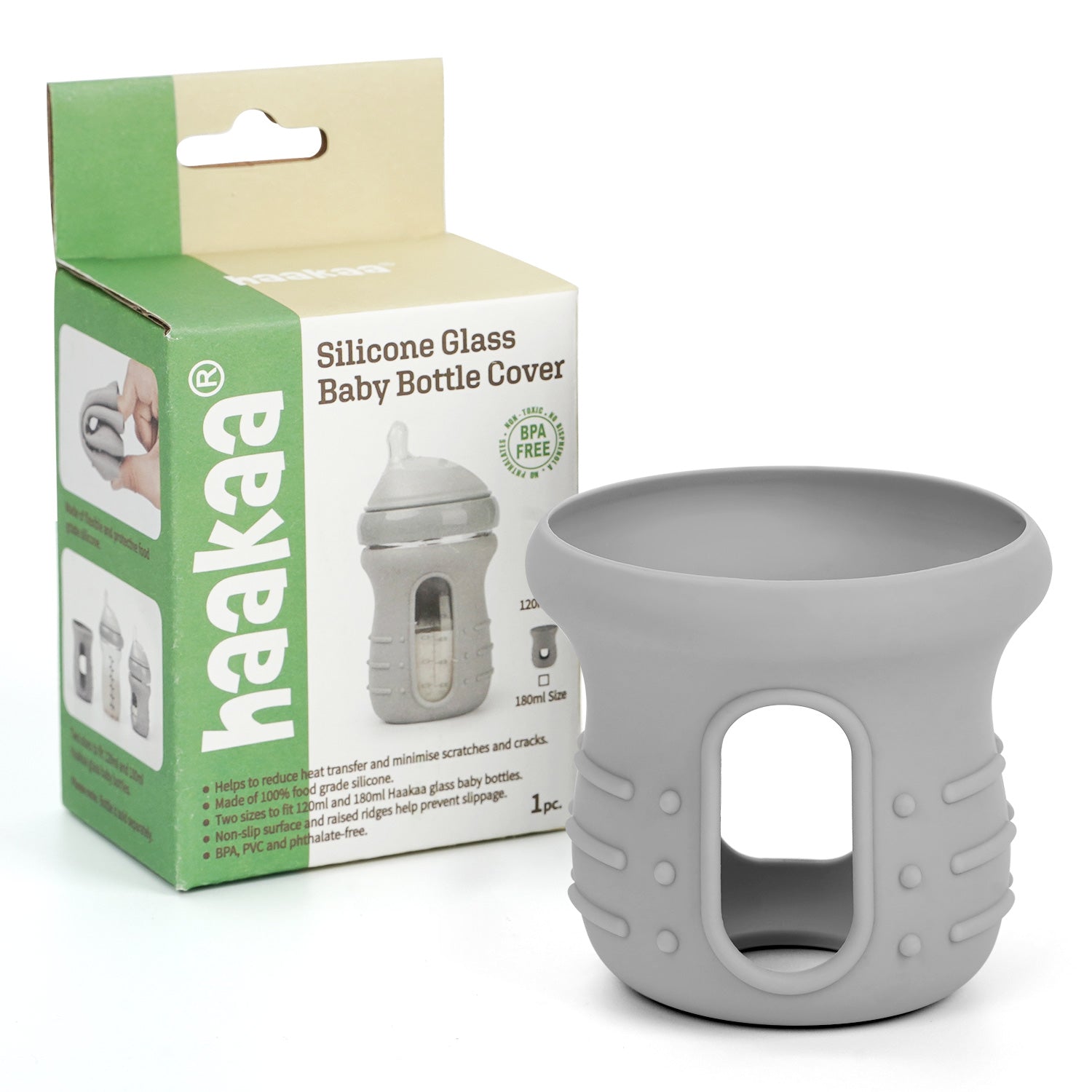 Haakaa Generation 3 Silicone Glass Bottle Cover 1 Pk