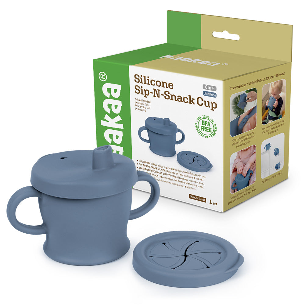 Haakaa Silicone Sip-n-snack Cup 8 Oz