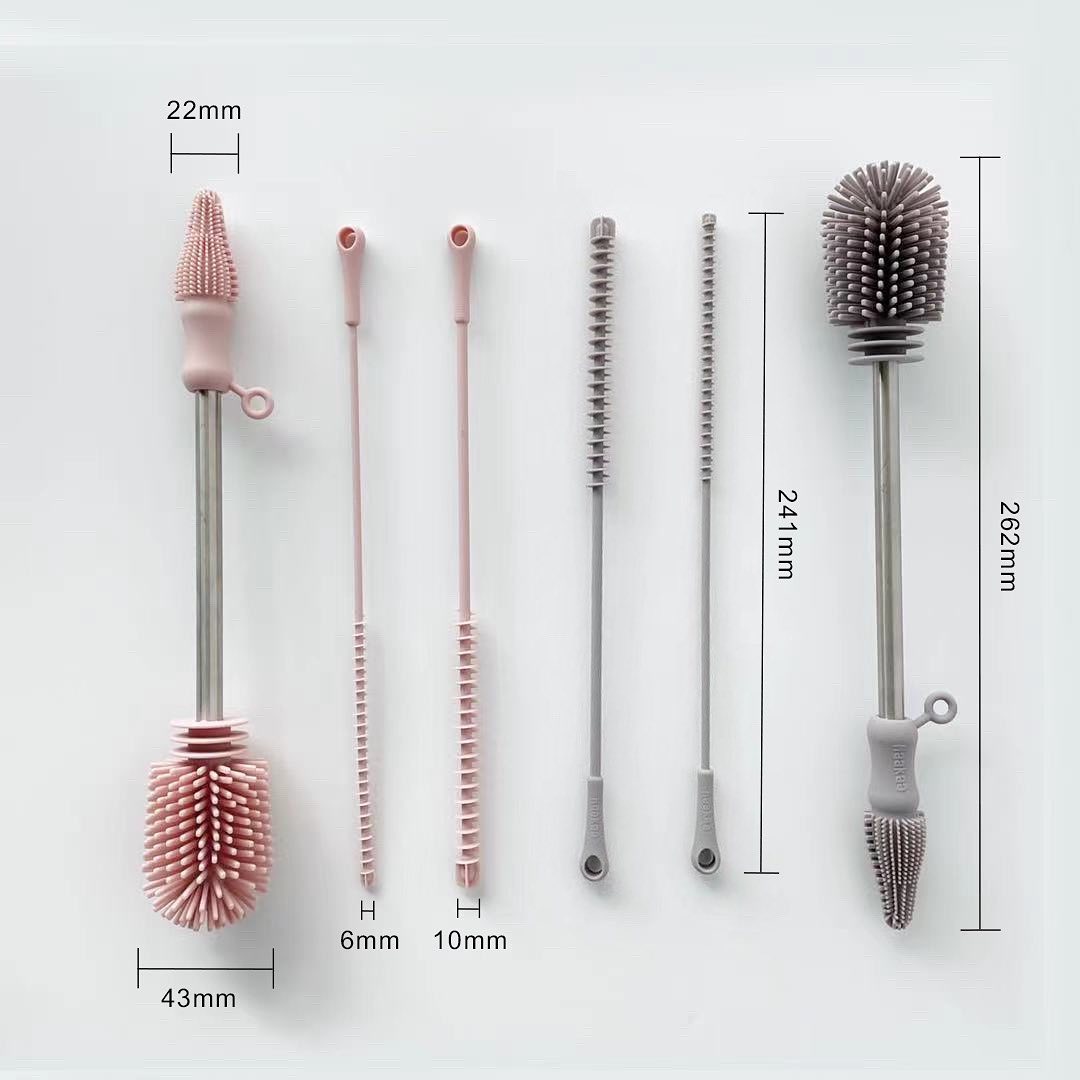 Haakaa Double-ended Silicone Brush 1 Pk
