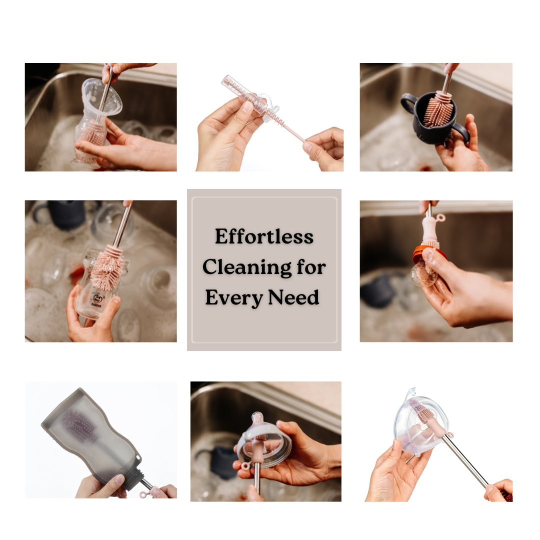 Haakaa Double-ended Silicone Brush 1 Pk