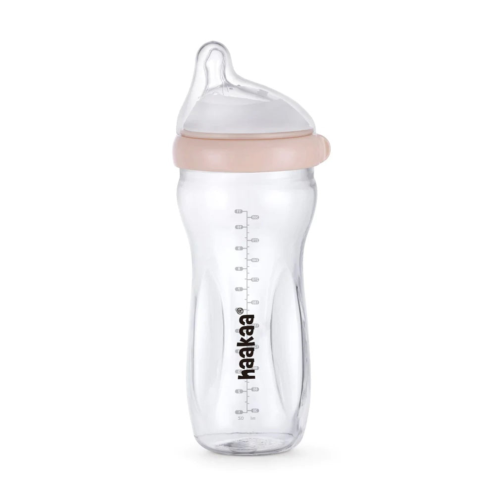 Haakaa Generation 3 Glass Baby Bottle 10 Oz/300 Ml, 1 Pk