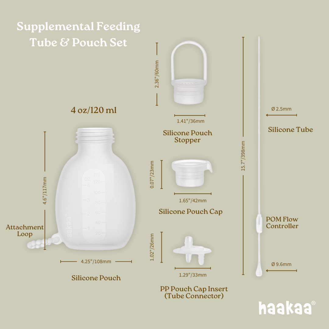 Supplemental Feeding Tube & Pouch Set