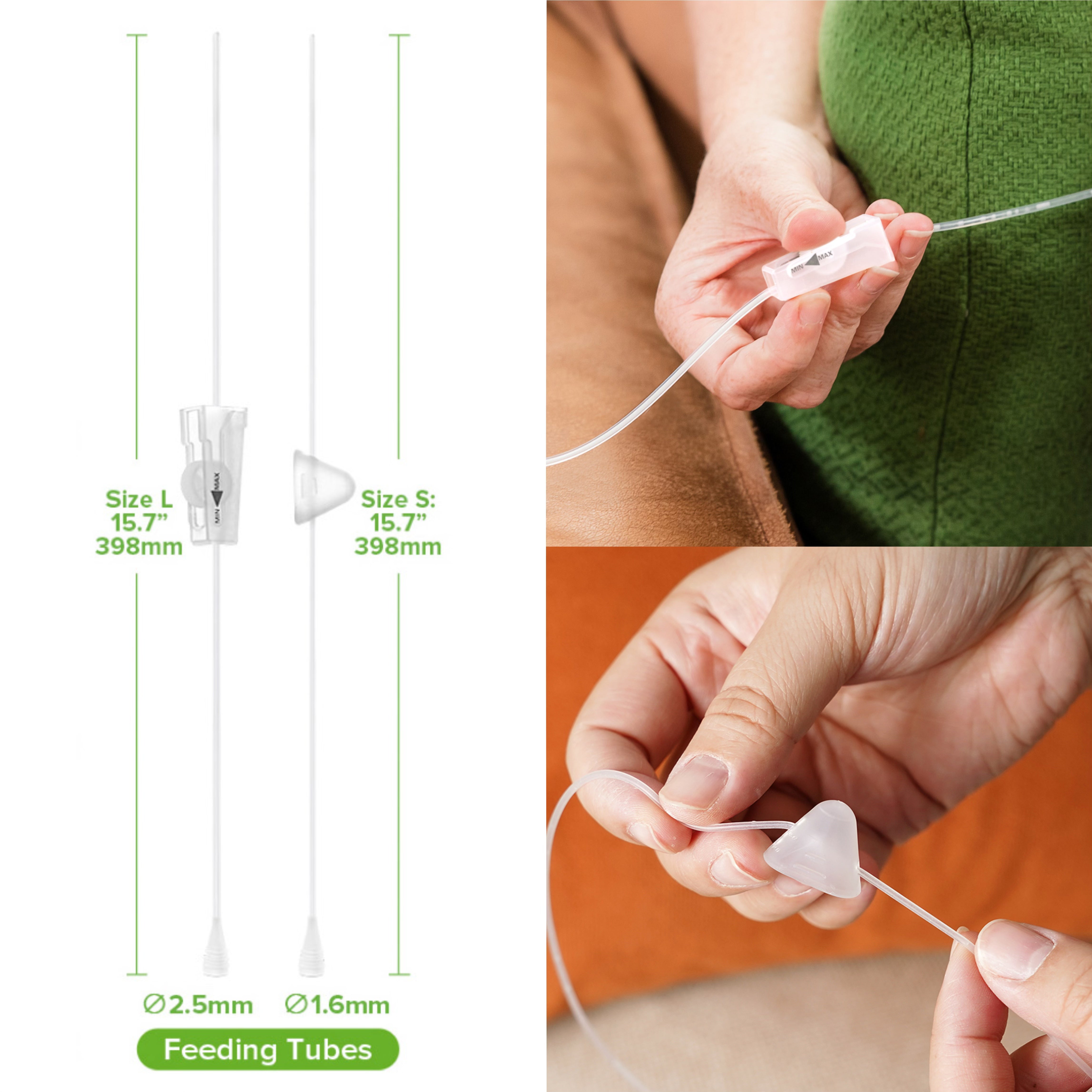 Silicone Sns Pouch Tubes & Flow Swiches (size S)