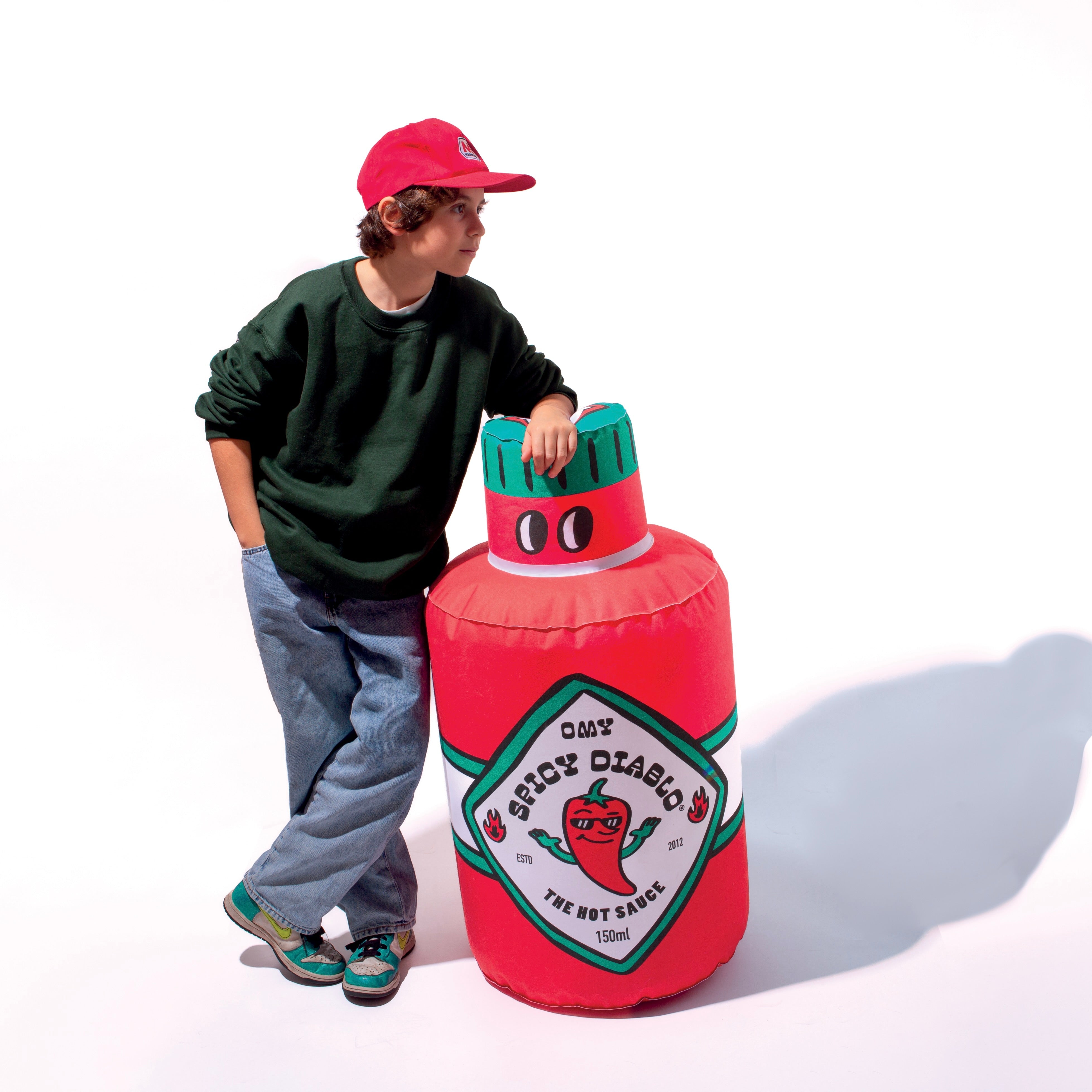 Spicy Diablo - Giant Inflatable Pillow