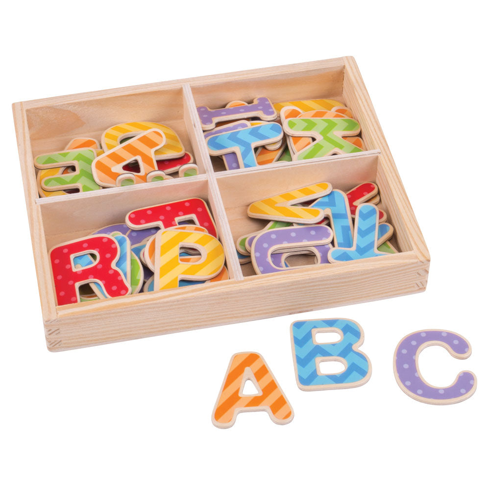 Magnetic Letters - Uppercase By Bigjigs Toys Us