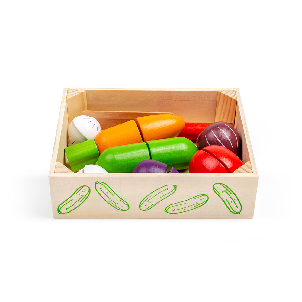 Cutting Veg Crate By Bigjigs Toys Us