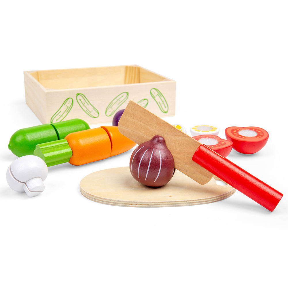 Cutting Veg Crate By Bigjigs Toys Us