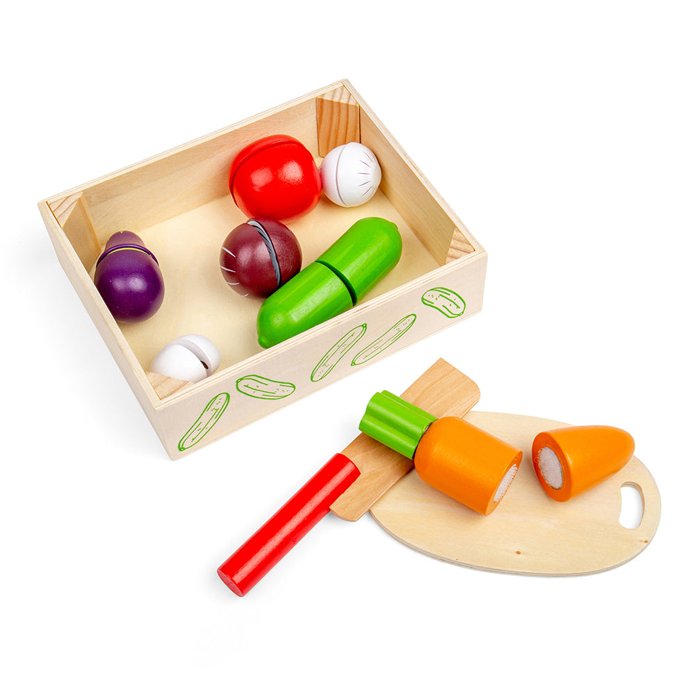 Cutting Veg Crate By Bigjigs Toys Us