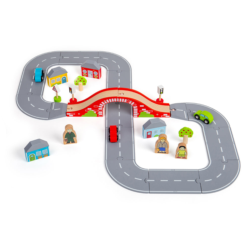 Figure Of 8 Roadway By Bigjigs Toys Us