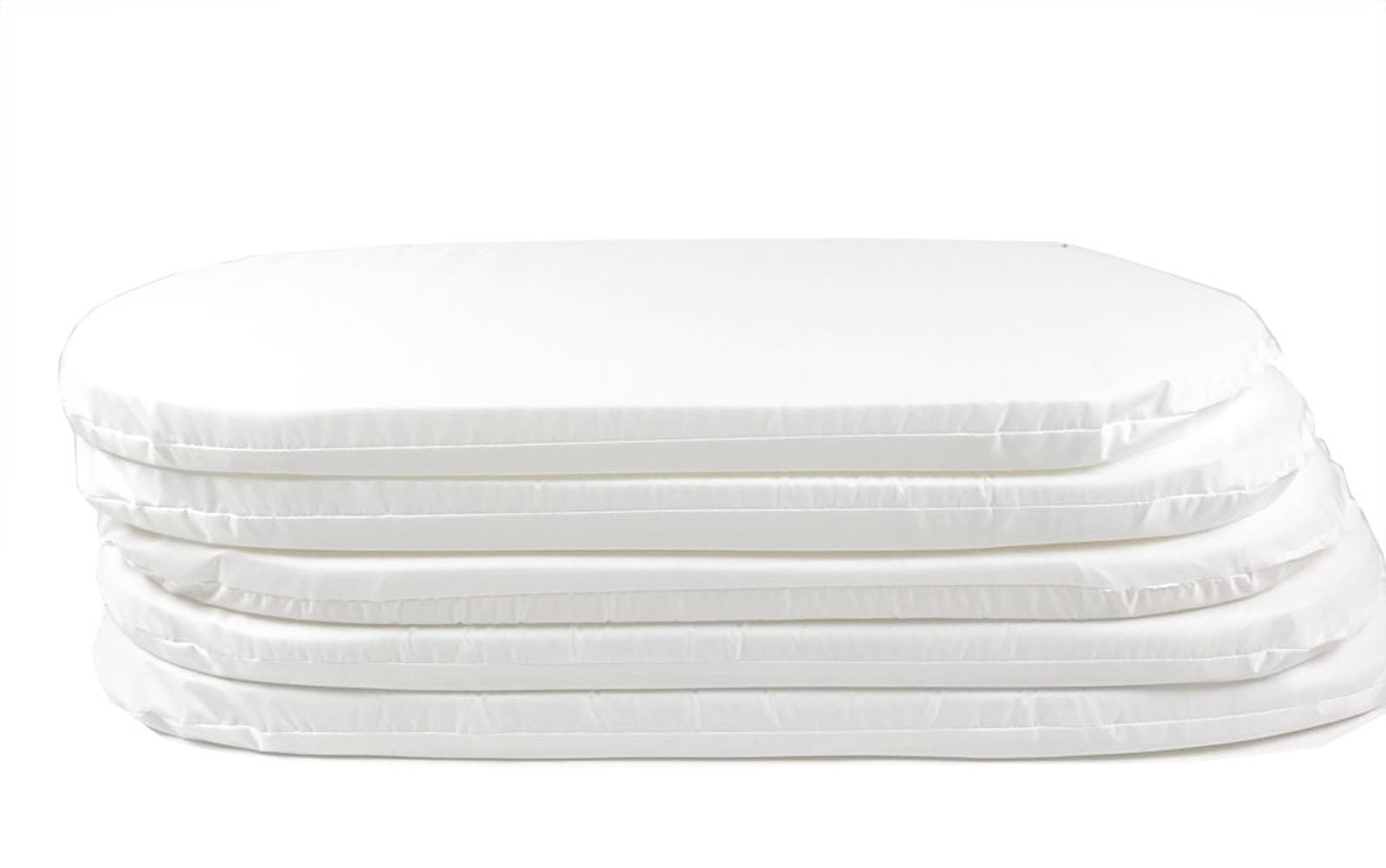 Covered Foam Mattress Pad - 1.5 Inches Thick - Wrapped In Waterproof Material - Custom Made Size And Shape