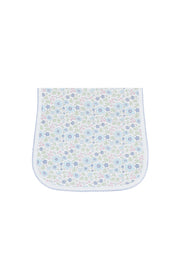 Blue Meadow Burp Cloth