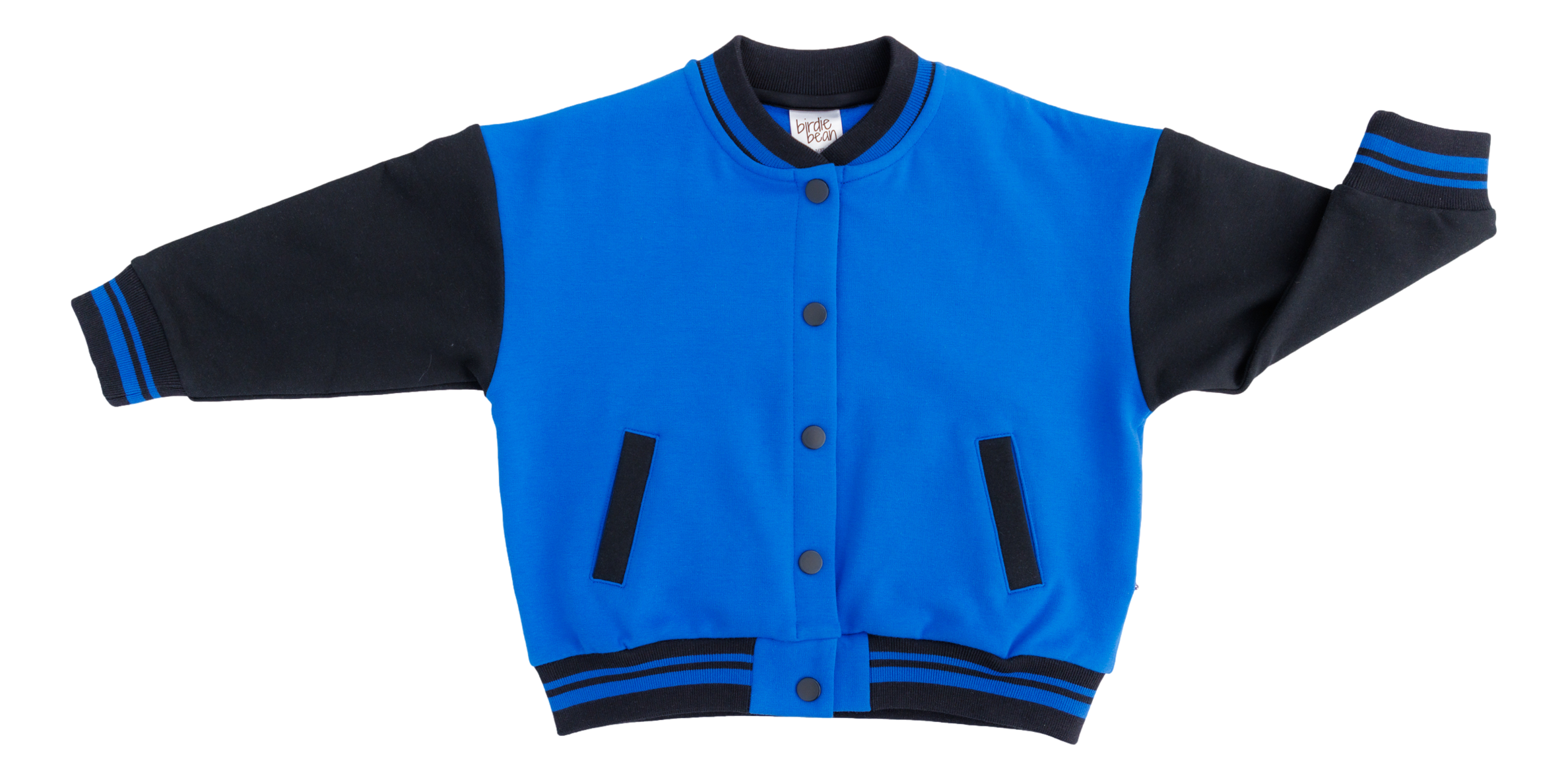 Blue And Black Varsity Jacket