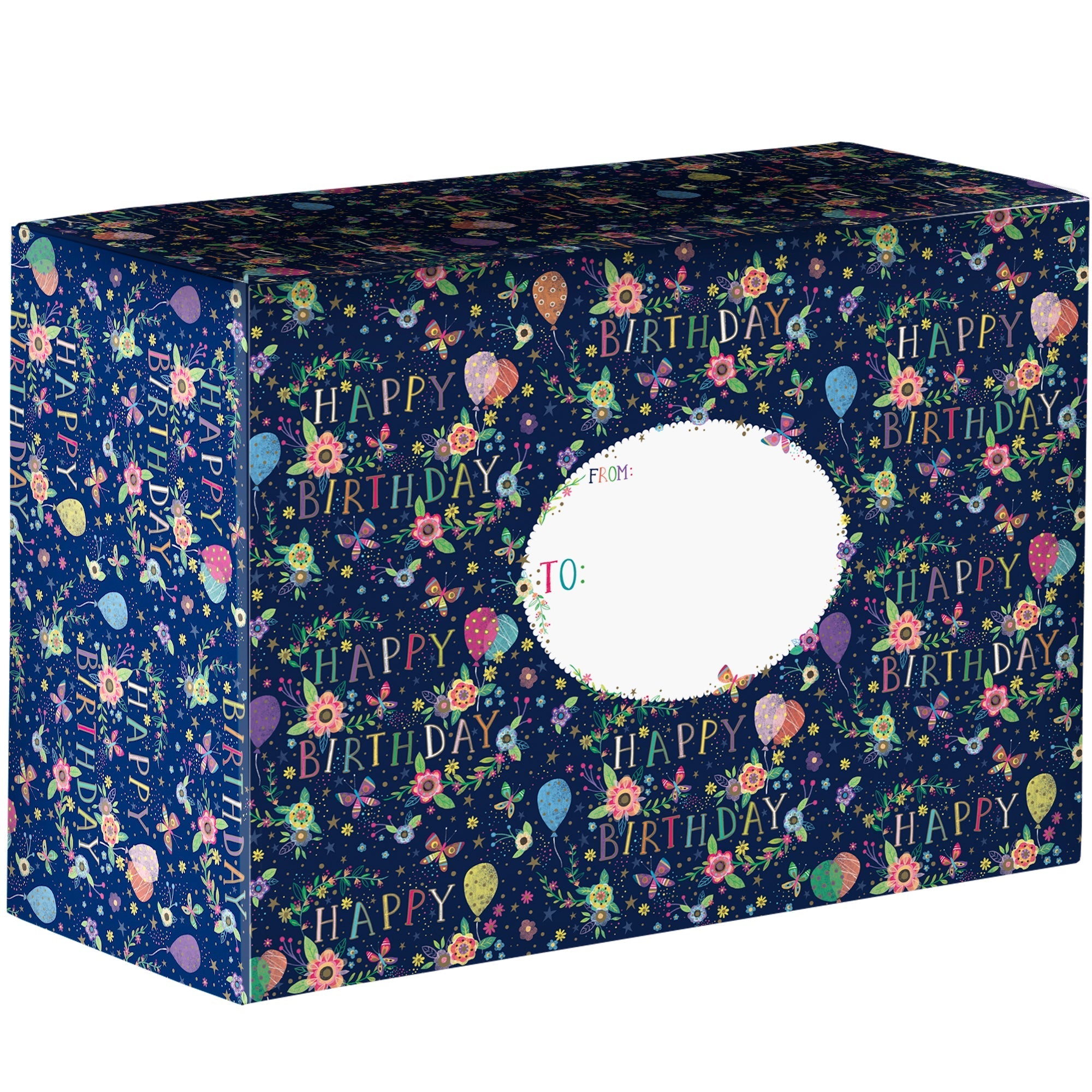 Beautiful Birthday Medium Printed Gift Mailing Boxes