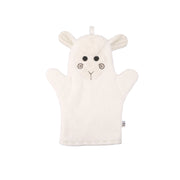 Baby Plush Terry Bath Mitt - Lucky The Lamb **pre-order (orders Will Ship In Full Early March '25)**